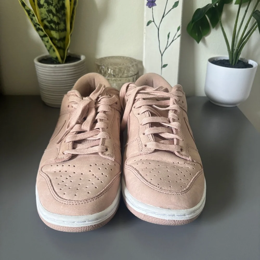 Nike Women’s Sneakers Pink Suede Low Tops